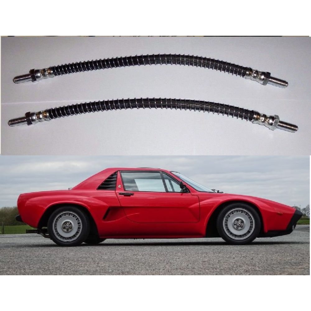 FRONT BRAKE HOSES x2 (AC 3000) (1979- 86)